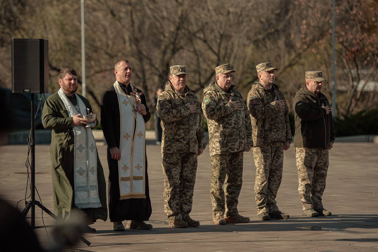 У столиці відкрили памʼятний знак, присвячений військовим інженерам - фото 4