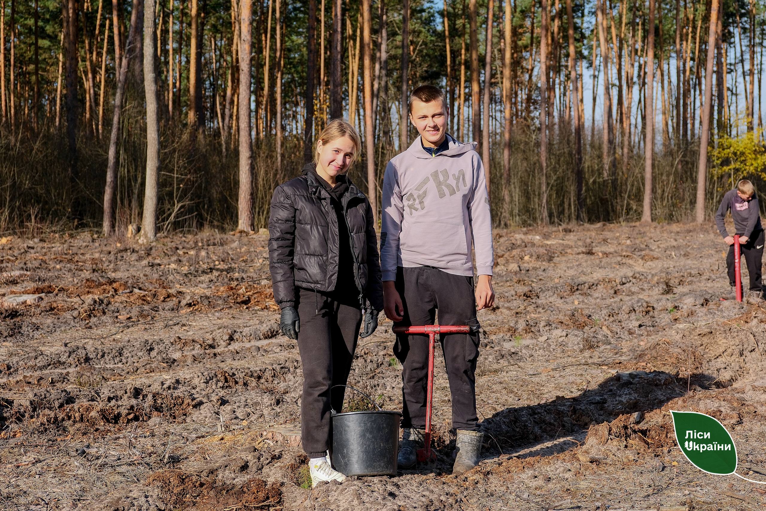 На Київщині висадили «Ліс памʼяті» на честь загиблих лісівників ДП «Ліси України» - фото 3