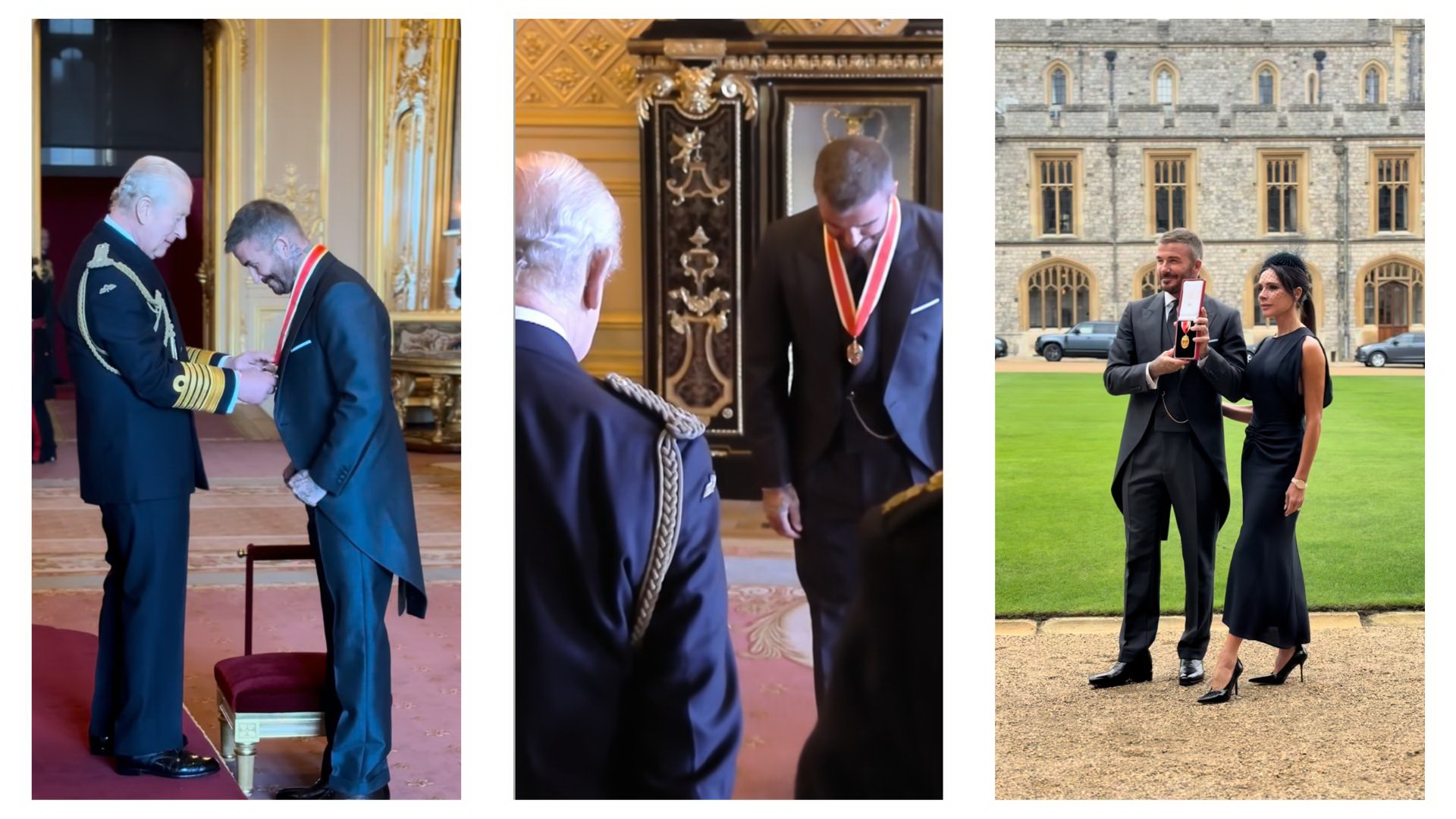 Девід Бекхем отримав лицарський титул від короля Чарльза III