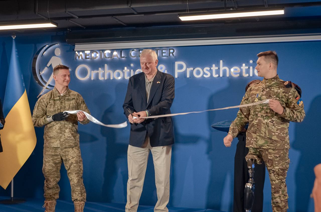 У Києві відкрився міжнародний центр ортезування та протезування MCOP