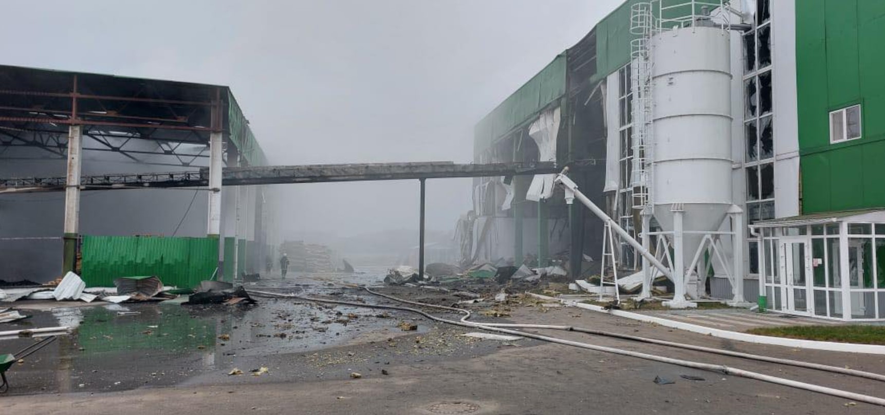 Дрони атакували першу українську ТЕЦ на біомасі