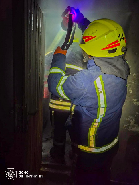 Через куріння в ліжку загорілася квартира у Вінниці