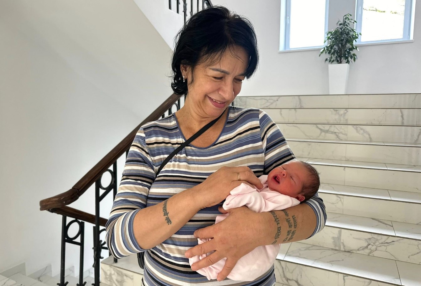 Захисниця народила дитину у 52 роки, зустрівши кохання у війську