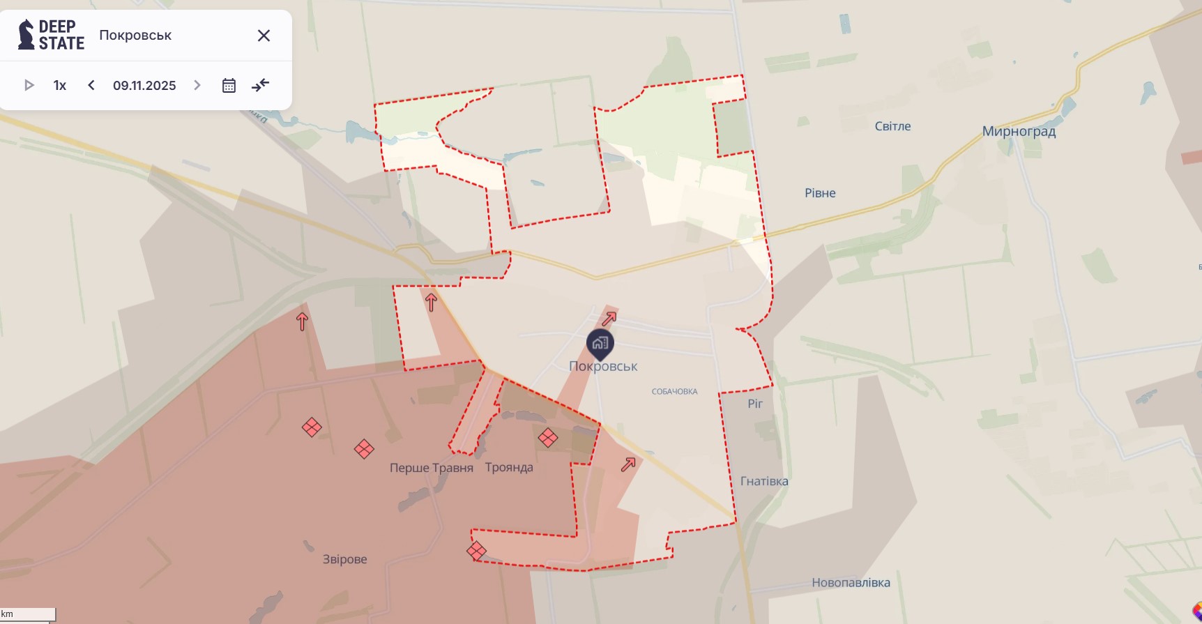 Публікують відео, як росіяни заходять у Покровськ. Що відомо про ситуацію в місті?