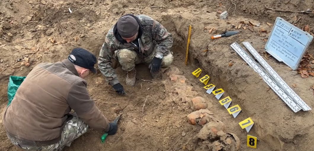 На Київщині виявили братську могилу воїнів Другої світової
