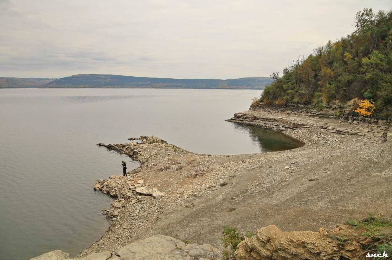 Осінь у Бакоті: як виглядають величні скелі Дністра восени. Фото - фото 6