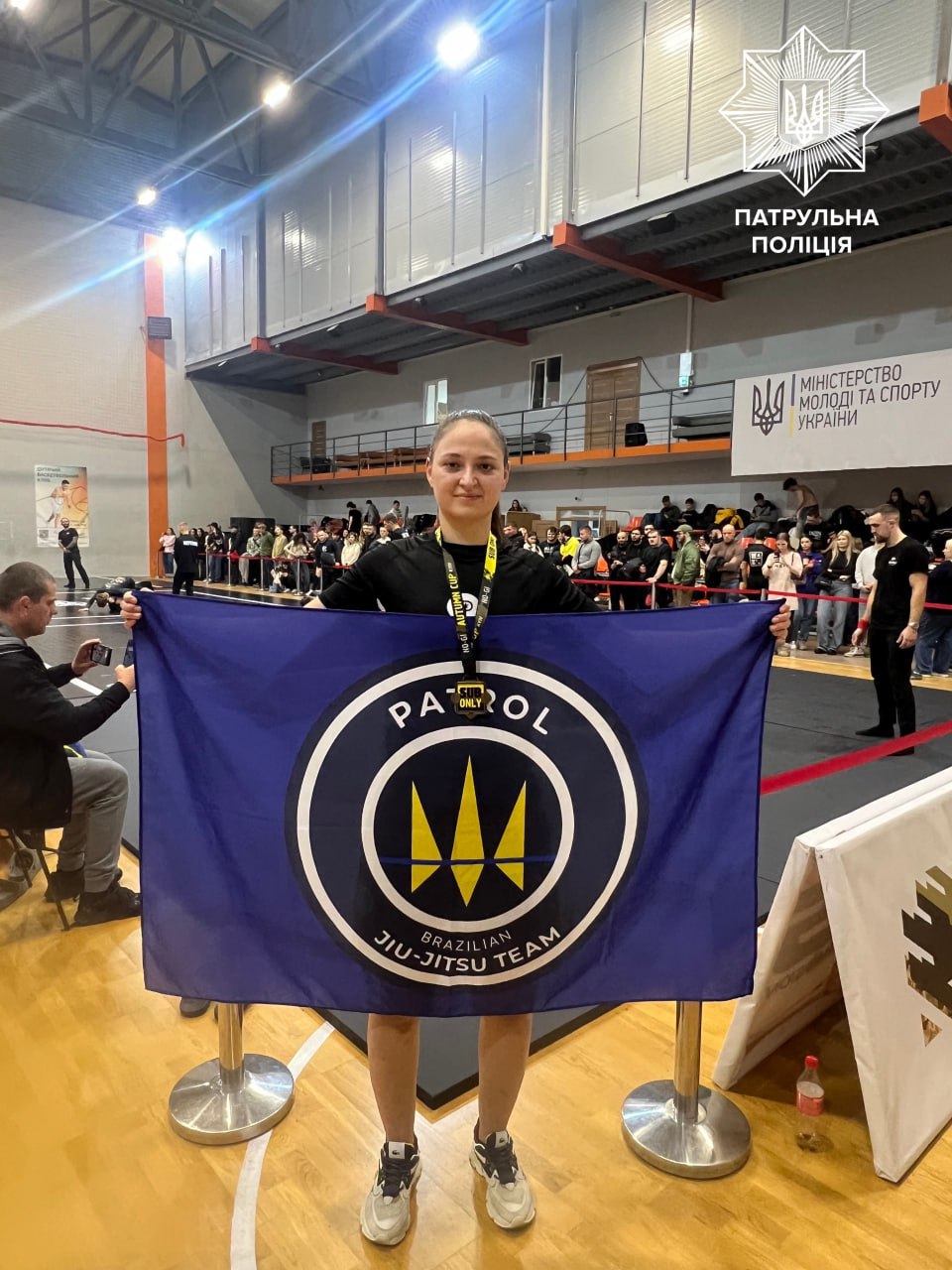 Патрульна здобула золото на столичному турнірі з джиу-джитсу