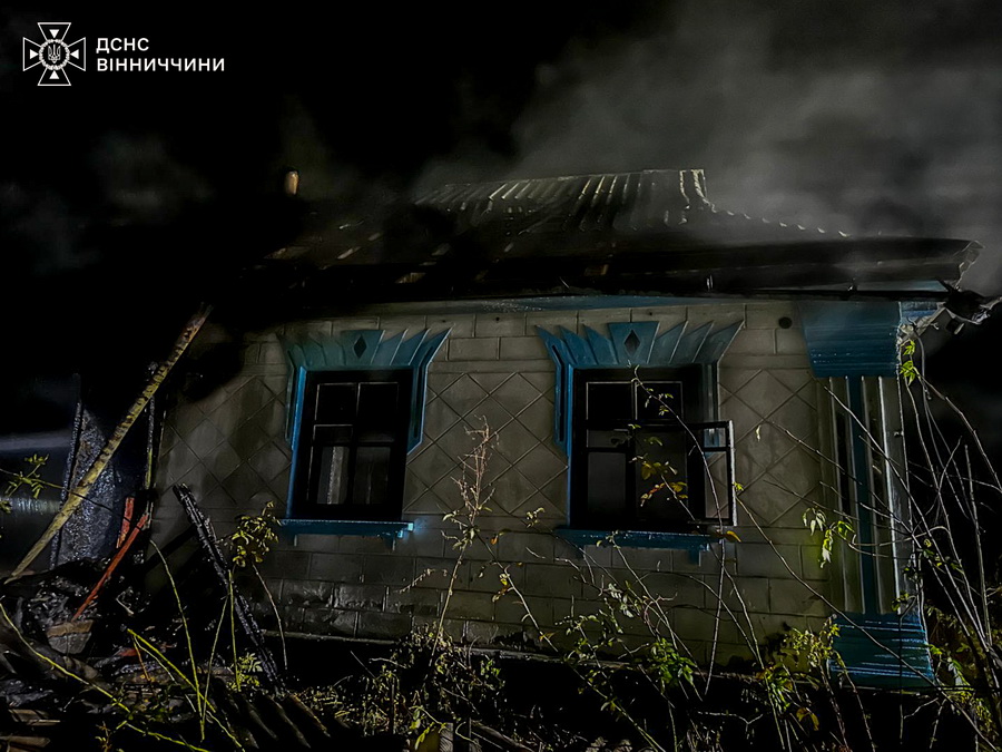 Дві жінки загинули у пожежі на Вінниччині
