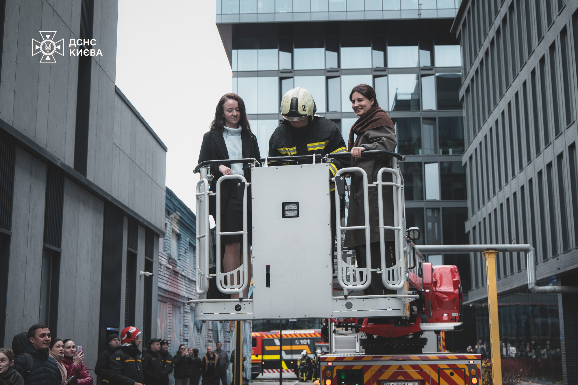 У інноваційному парку Києва відпрацювали дії на випадок пожежі