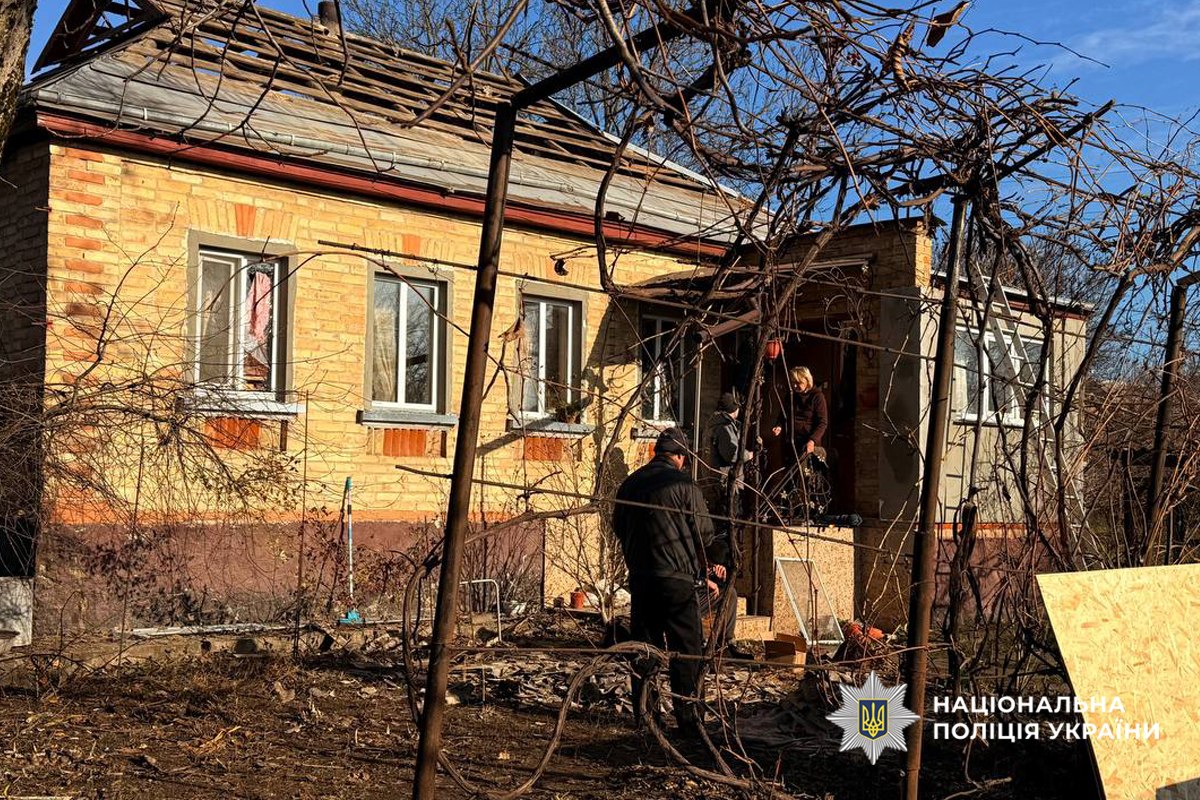 Поліція фіксує наслідки ворожої атаки на Черкащині 14 листопада - фото 2