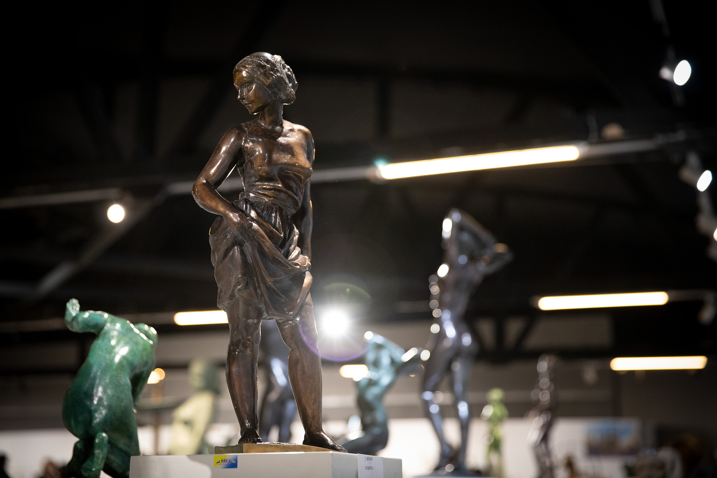 Автор монумента Незалежності України на Майдані презентував виставку у Києві - фото 2