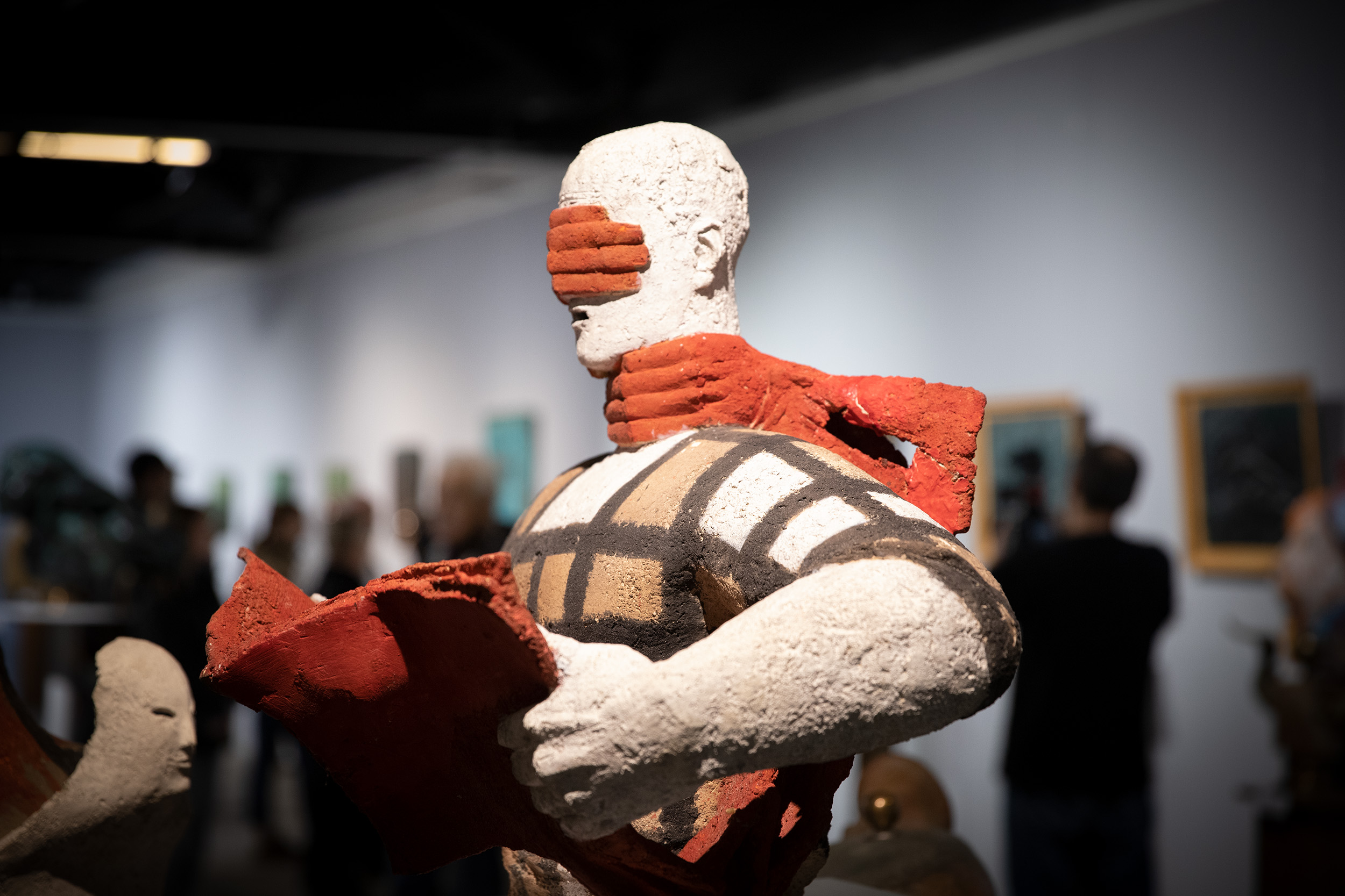 Автор монумента Незалежності України на Майдані презентував виставку у Києві - фото 8