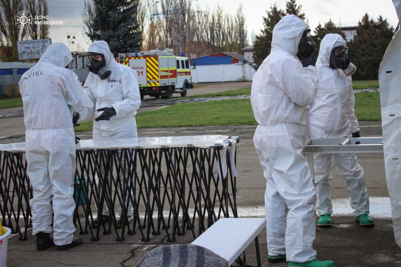 У Вишневому тренувались протидіяти хімічним загрозам - фото 3