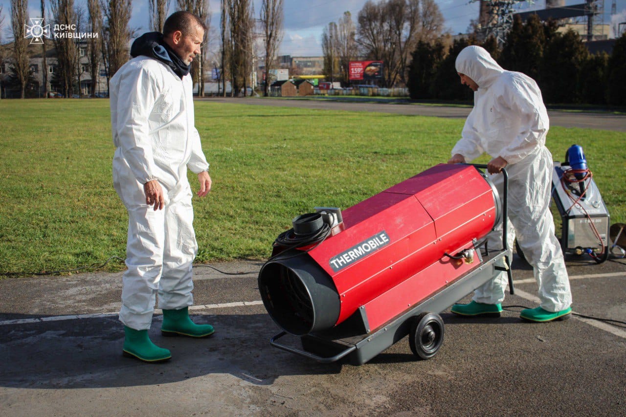У Вишневому тренувались протидіяти хімічним загрозам