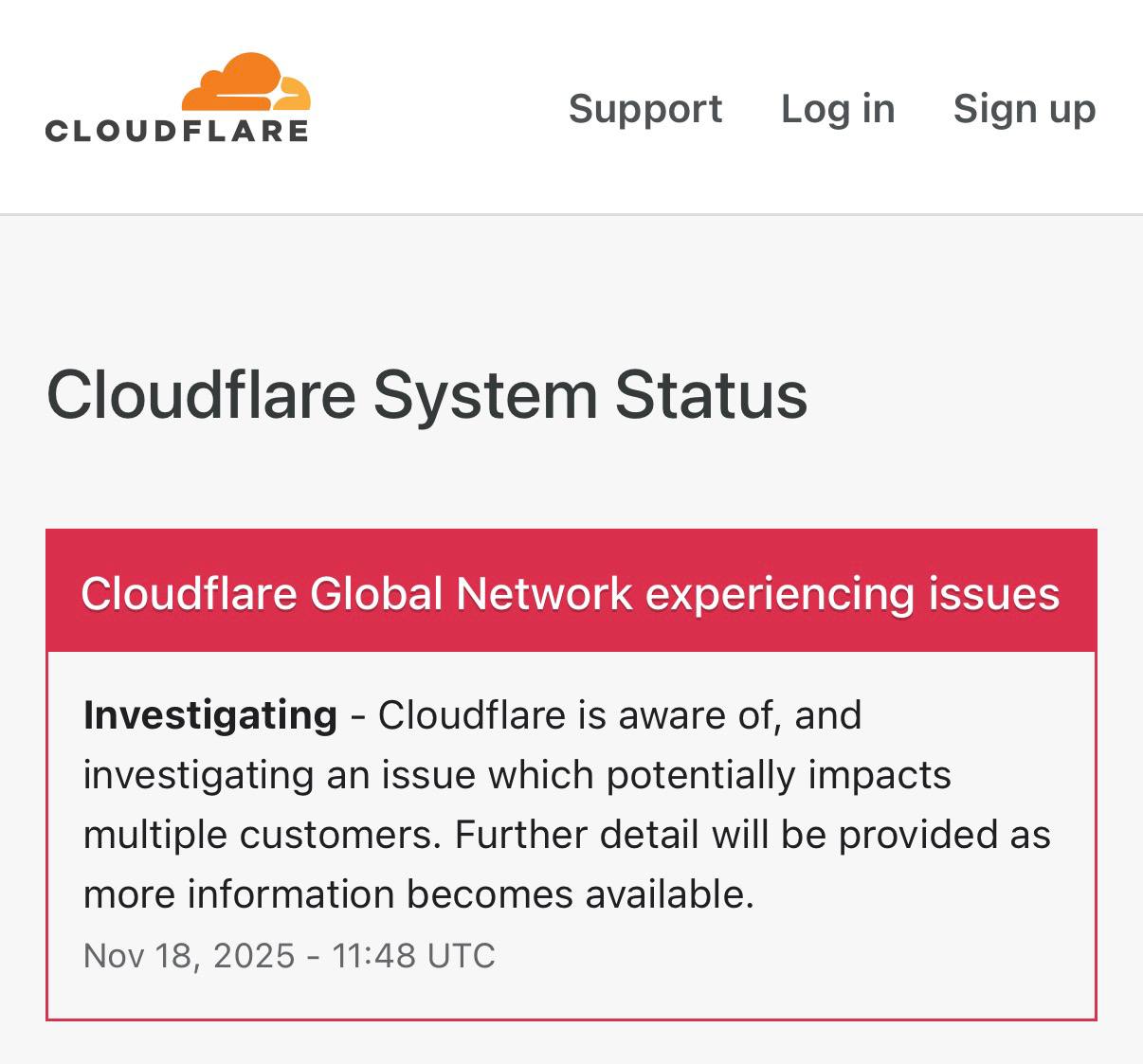Чому не працюють сайти: причина