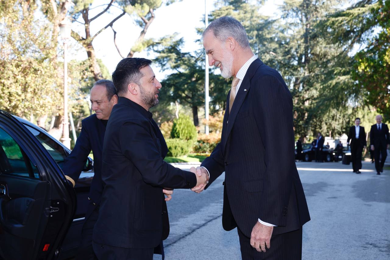 Володимир Зеленський зустрівся з королем Іспанії