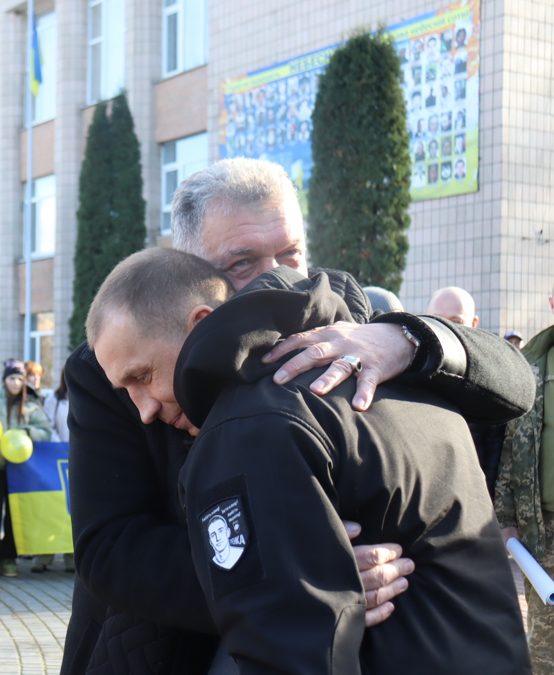 В громаді на Черкащині зустріли воїна, який повернувся з полону