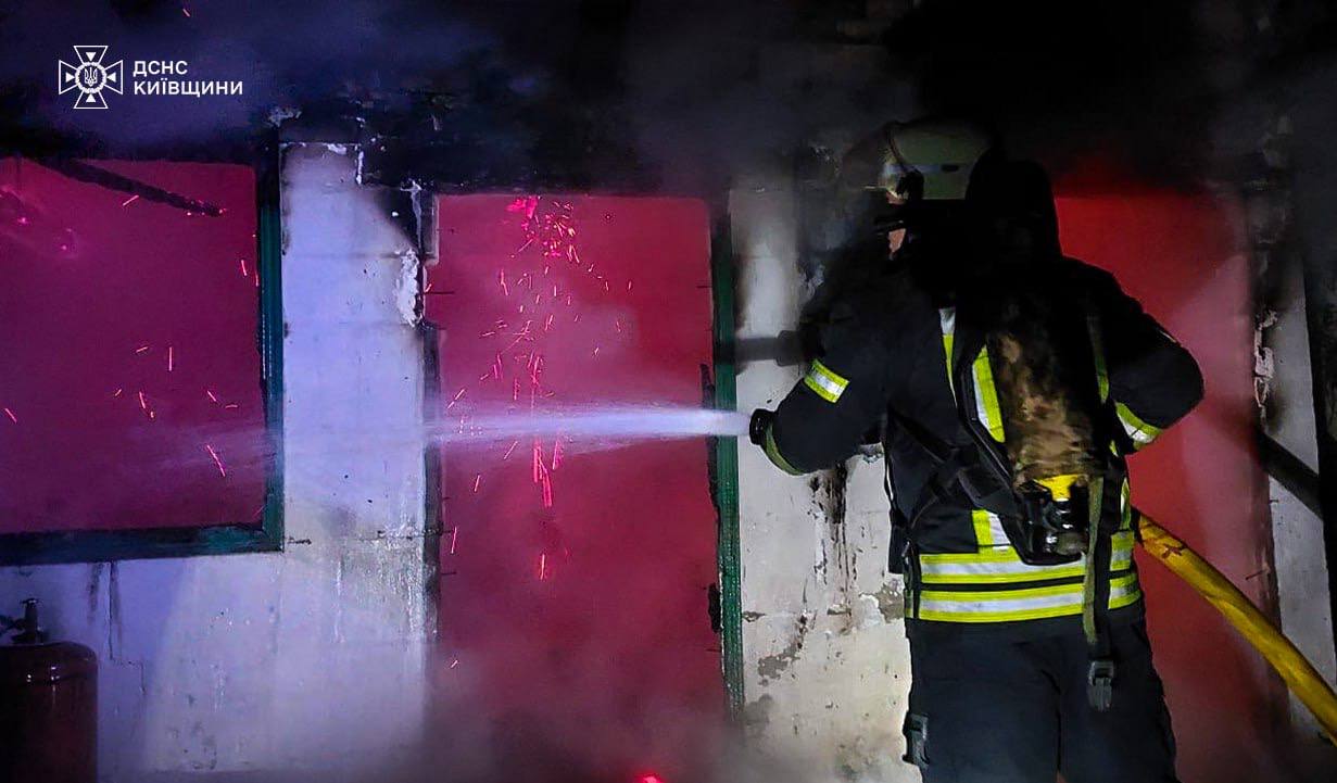 На Бориспільщині внаслідок пожежі загинув чоловік