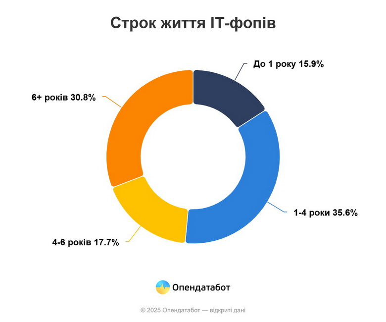 На Вінниччині все менше реєструються ІТ-фопи: цьогоріч їх менше 700 - фото 3