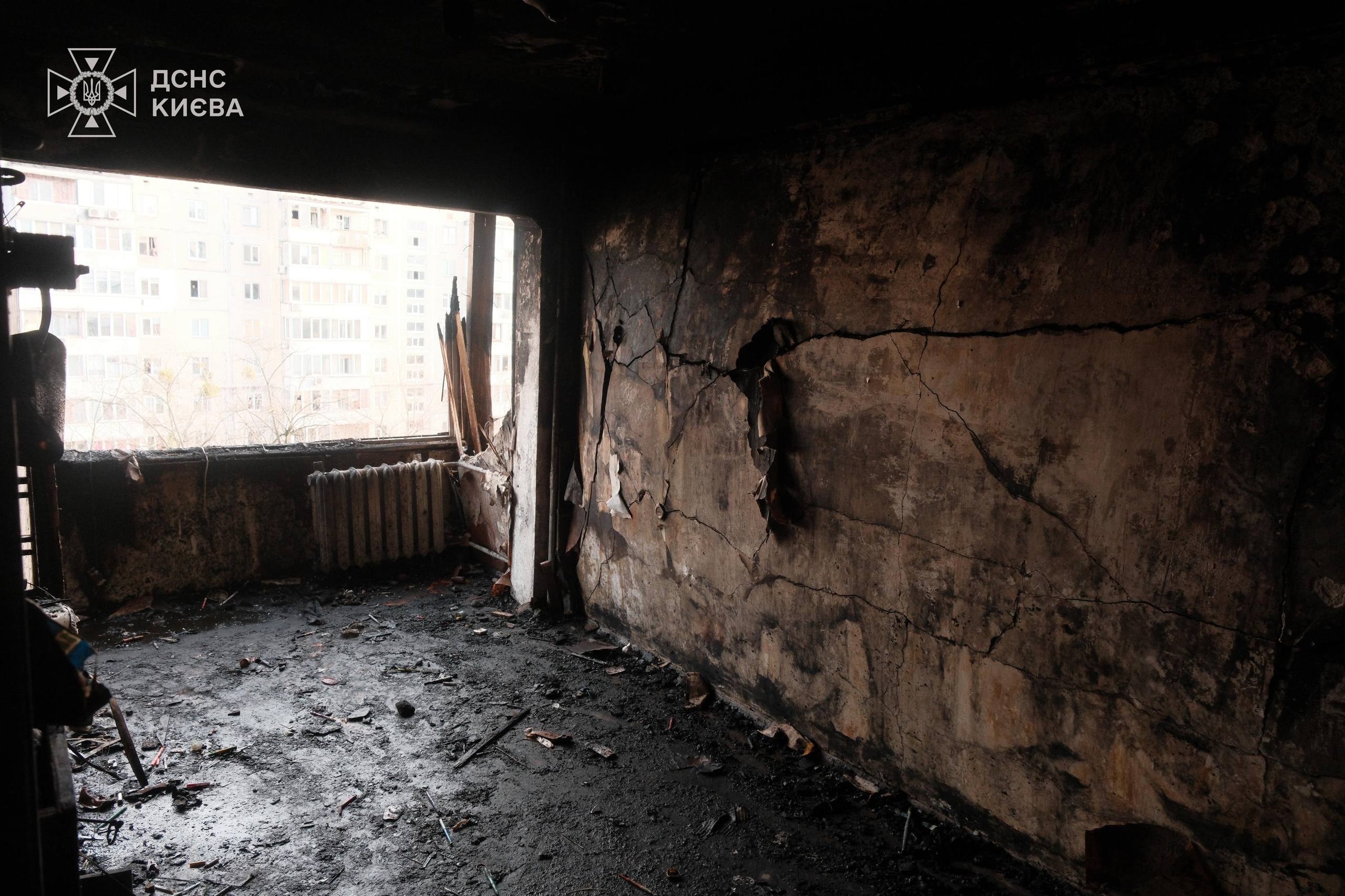 У Києві завершили аварійно-рятувальні роботи після атаки РФ