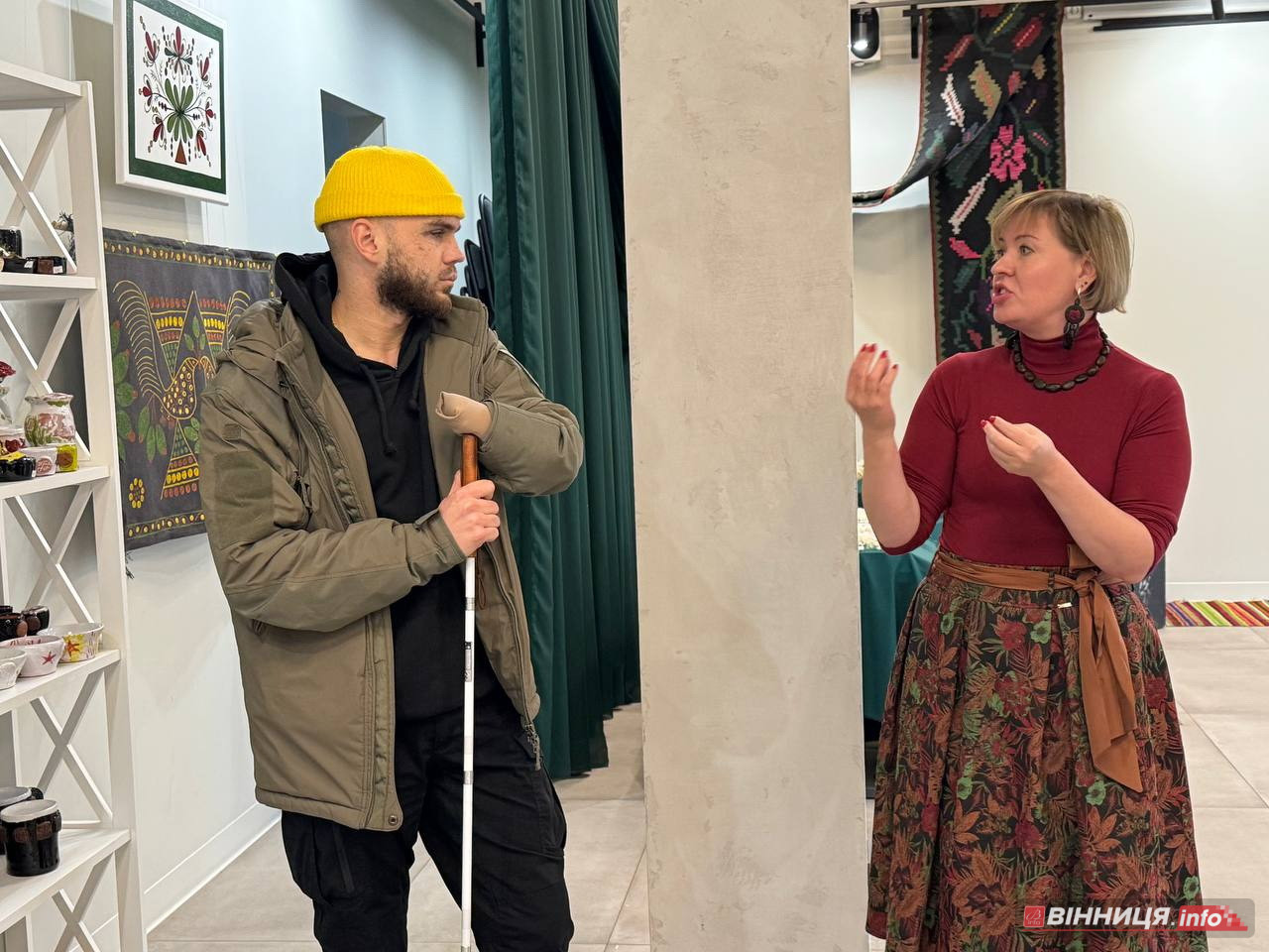 У Вінниці ветеран перевірив безбар’єрність маршруту в місті - фото 35