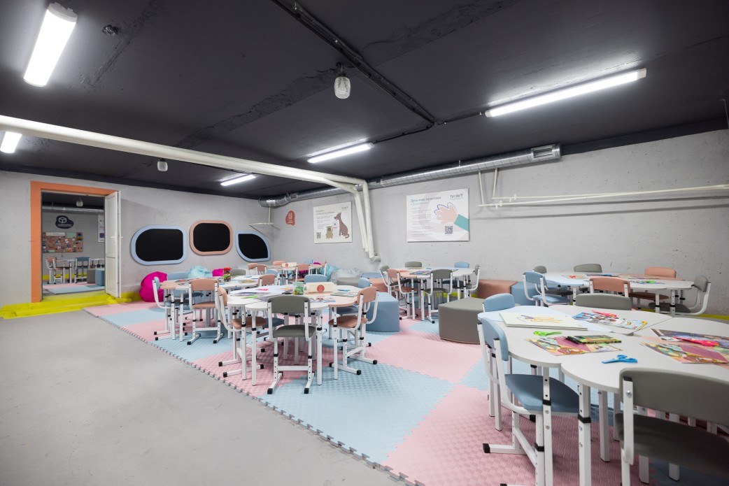 Фундація Олени Зеленської облаштувала сучасне укриття в опорному ліцеї на Київщині