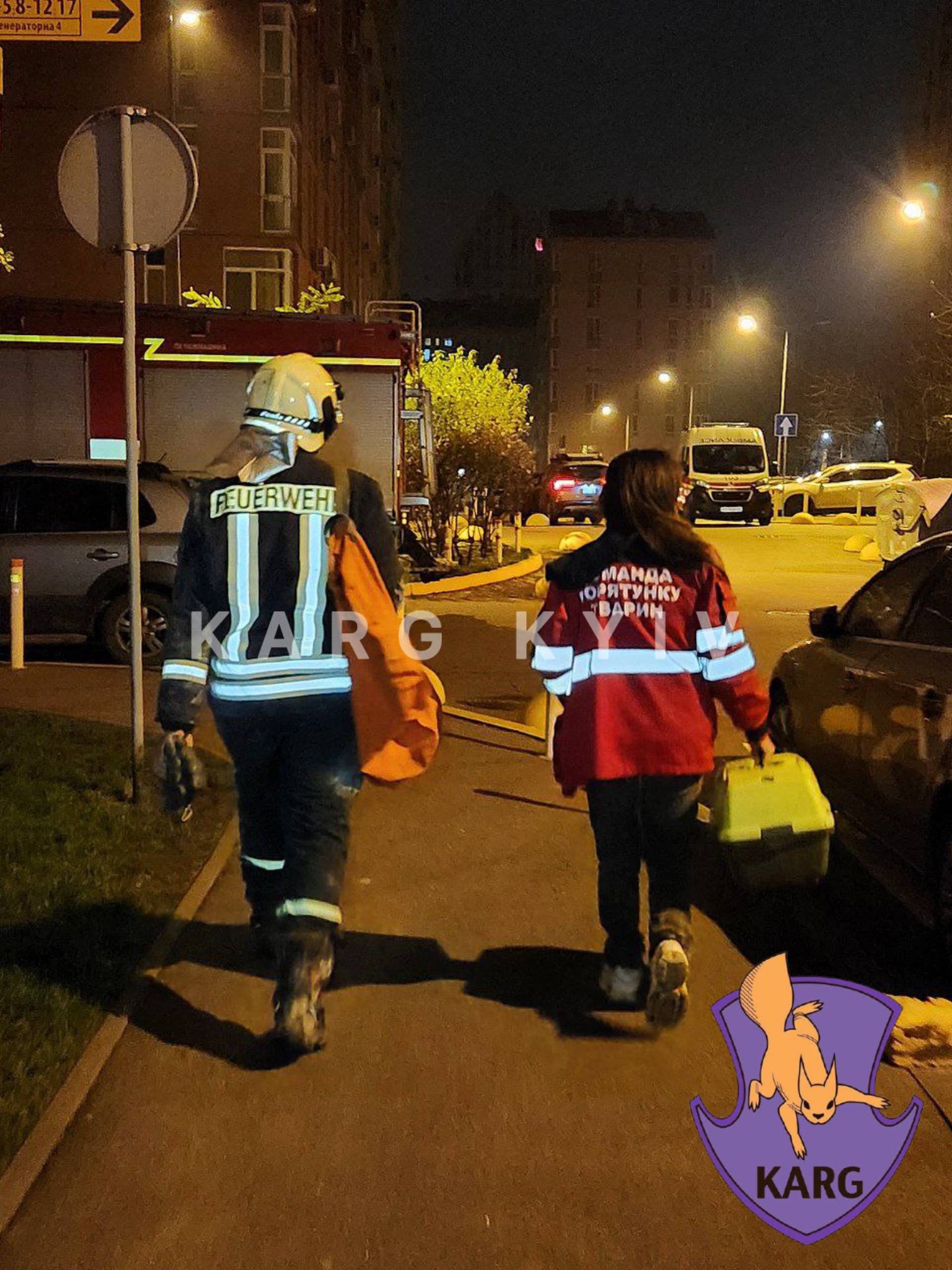 В KARG показали, як рятували домашніх тварин під час обстрілу Києва - фото 11