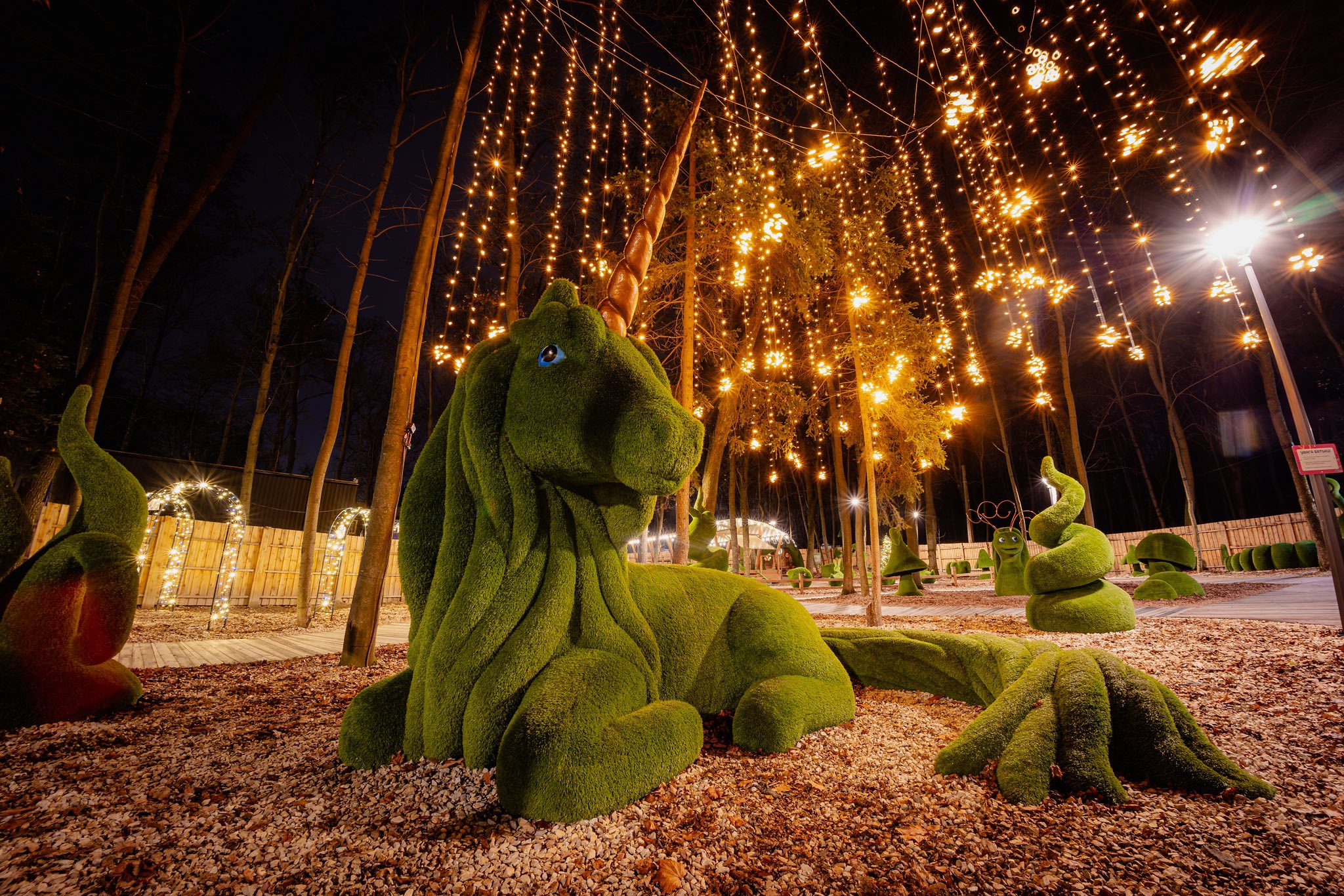 На ВДНГ в Києві відкрили Зимову країну - фото 8