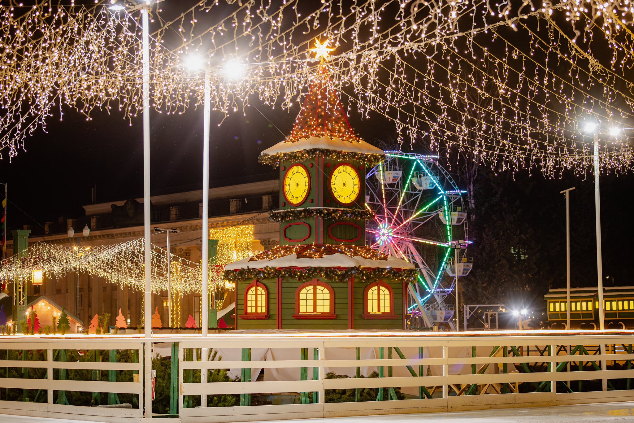 На ВДНГ в Києві відкрили Зимову країну - фото 4