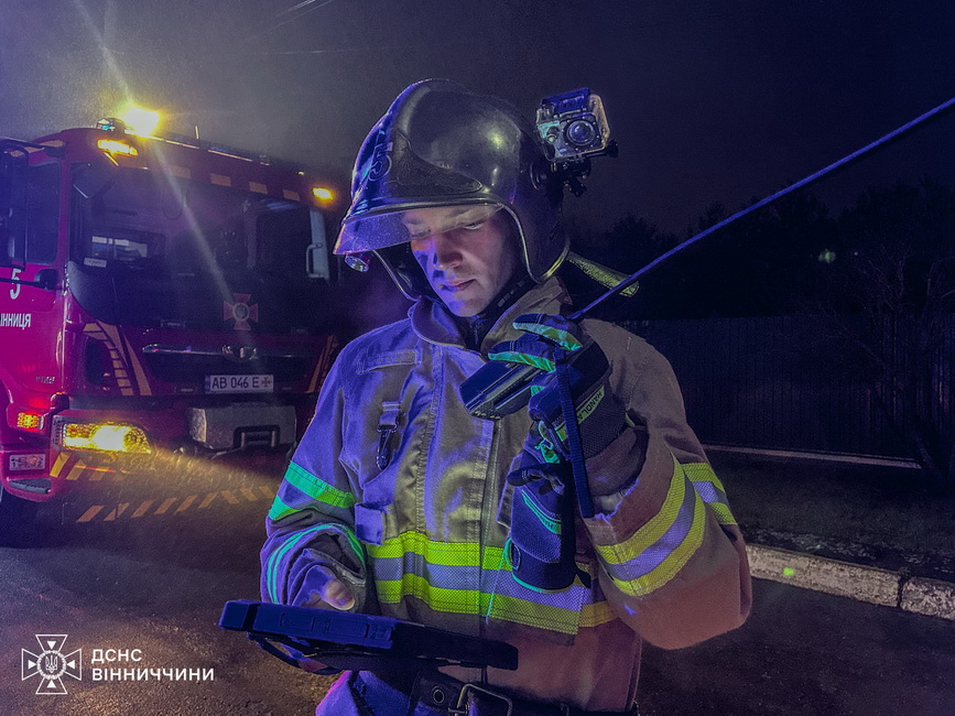 У пожежі на Вінниччині отруївся чоловік, ще один отримав опіки