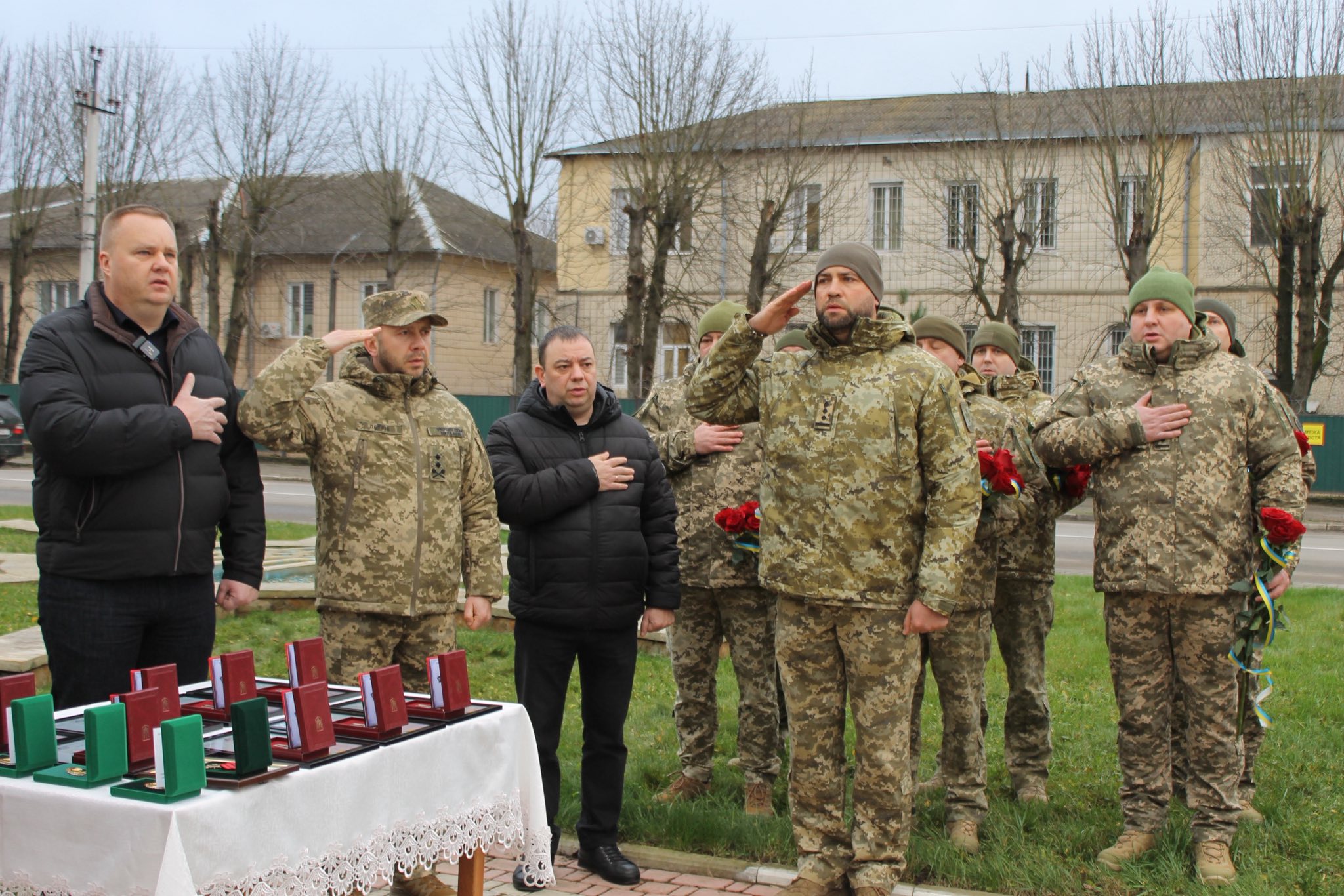 Меморіал пам’яті загиблим прикордонникам відкрили на Вінниччині