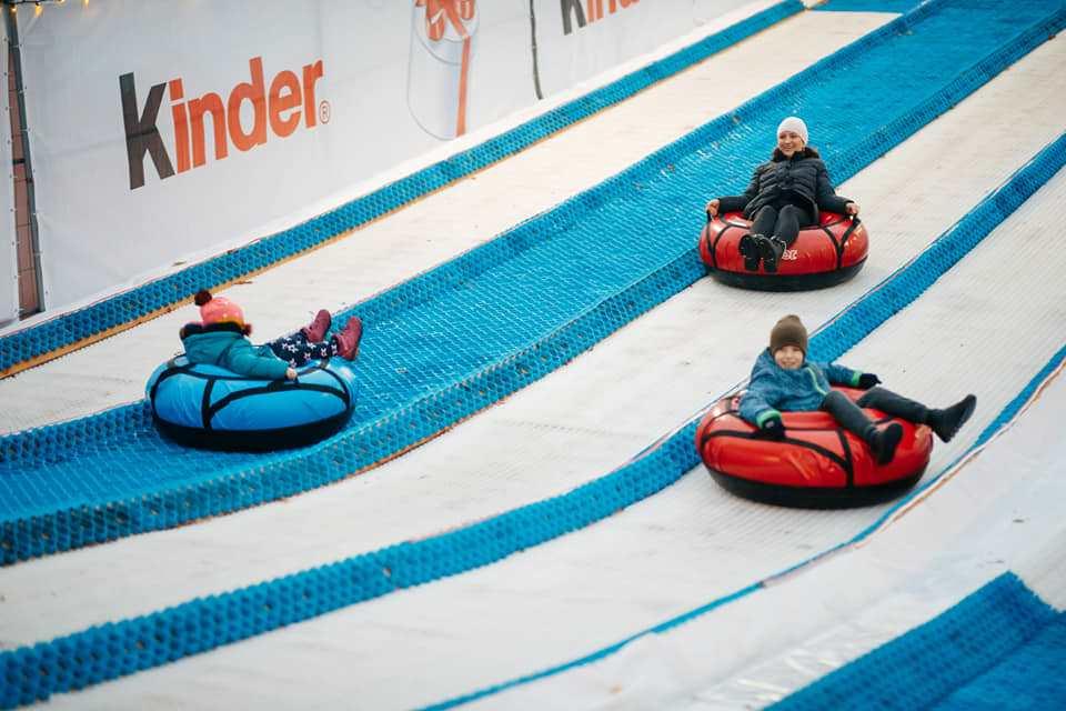 Тюбінг у Києві та області: де покататися та скільки це коштує