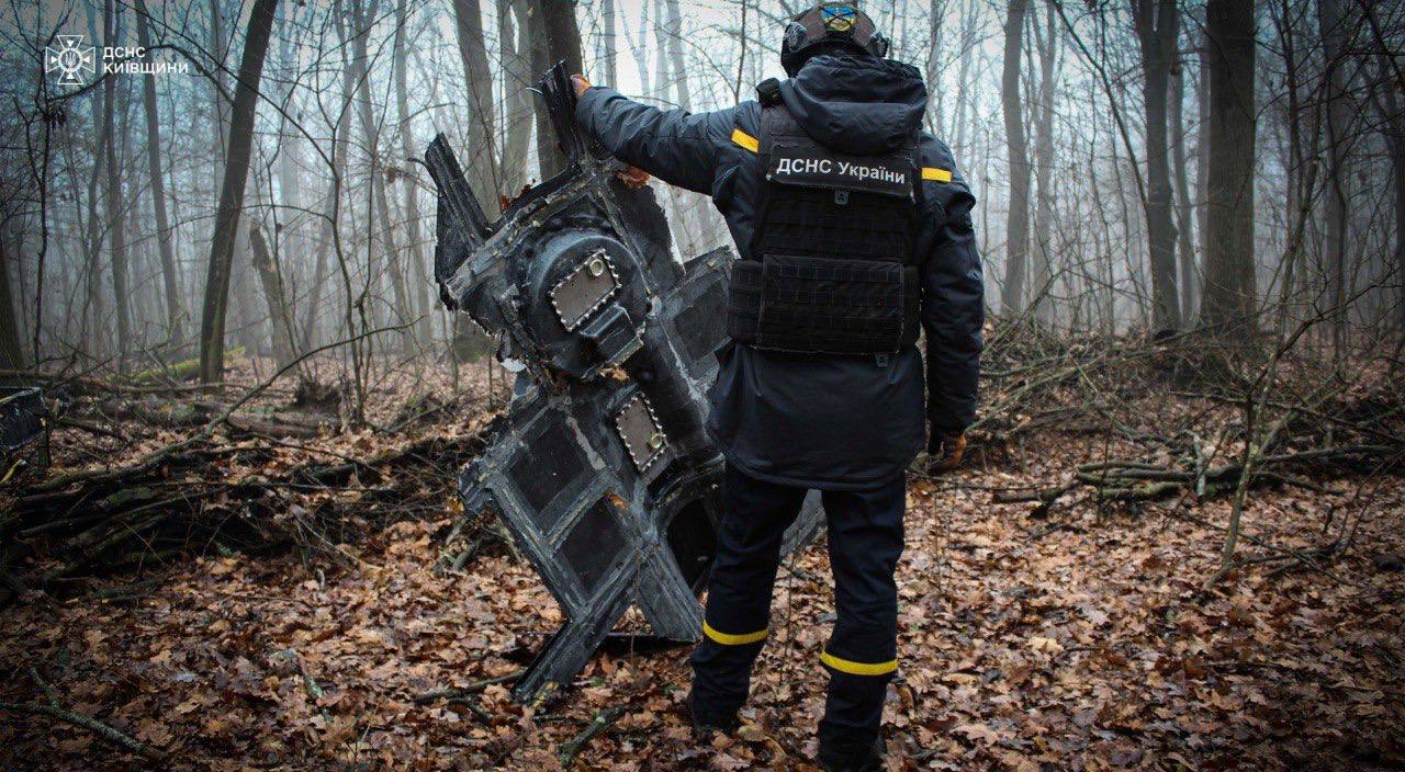 На Київщині піротехніки знешкодили бойову частину БпЛА «Герань-2»