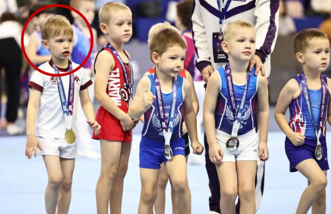 Злили фото синів Володимира Путіна