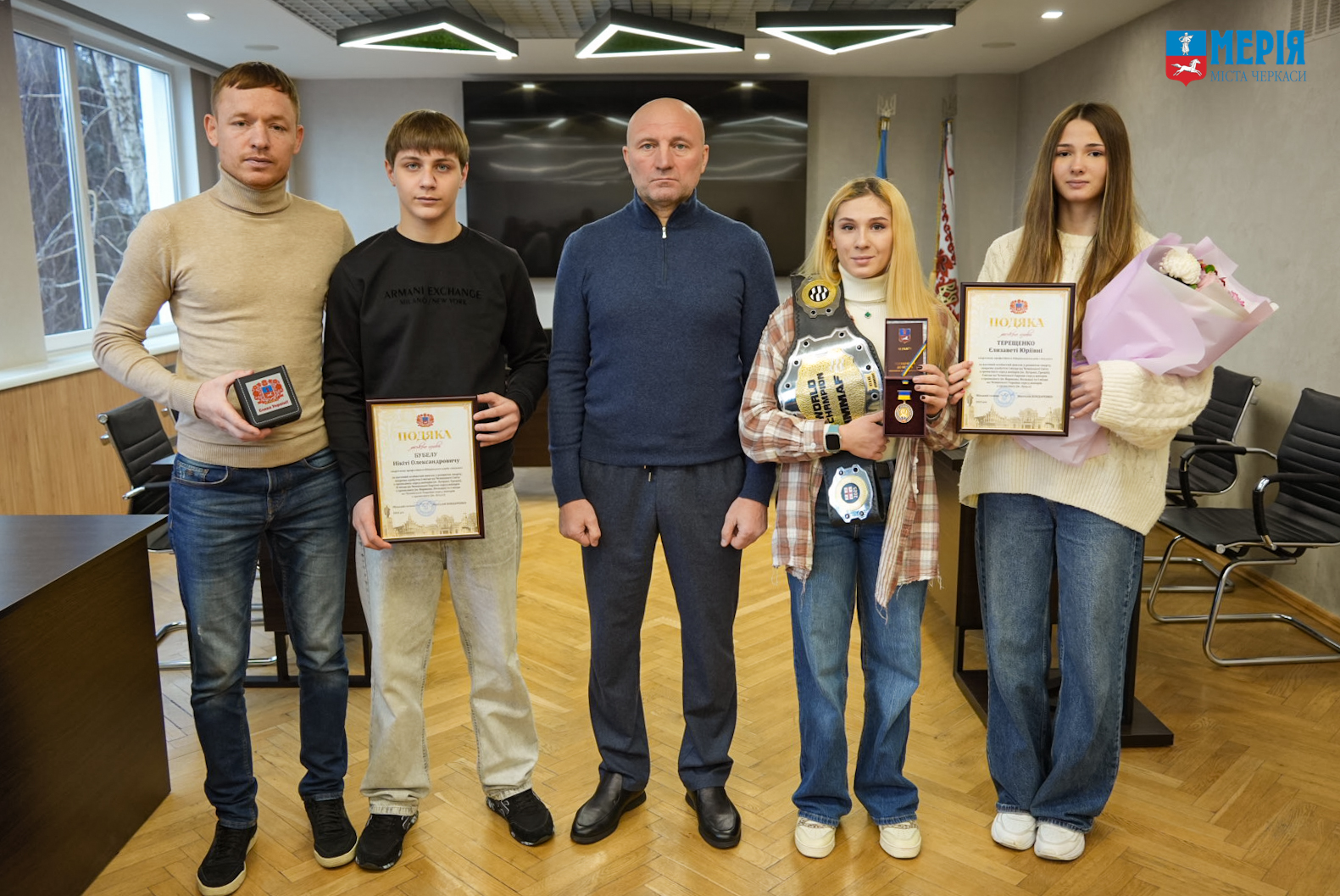 У Черкасах відзначили кращих спортсменів і тренерів