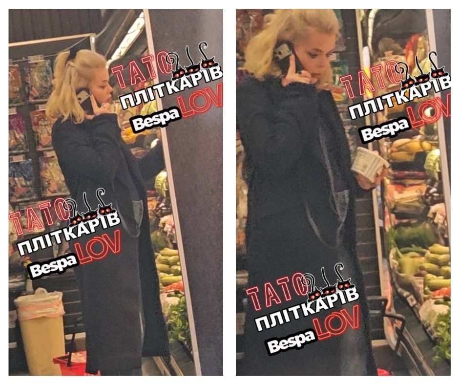 Анліну Гросу помітили з округлим животиком в одному з американських супермаркетів