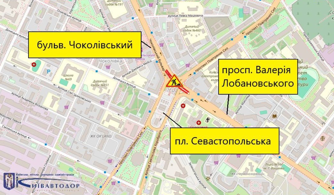 На вихідних обмежуватимуть рух тунелем на Севастопольській площі