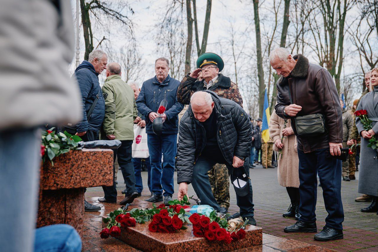 У Черкасах вшанували пам'ять героїв-ліквідаторів аварії на ЧАЕС