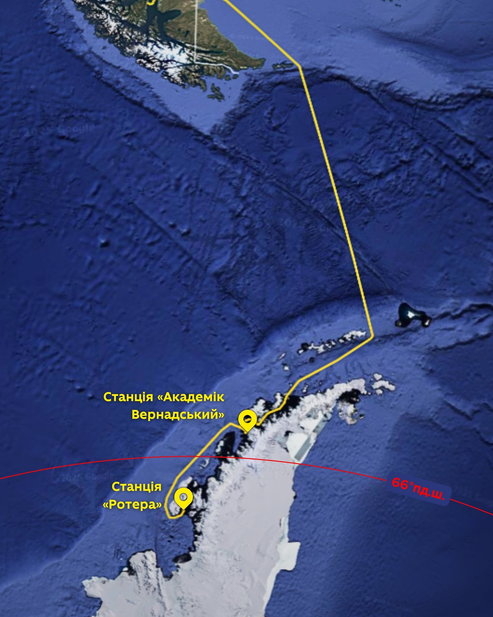 Український криголам «Ноосфера» вперше вийшов за Південне полярне коло