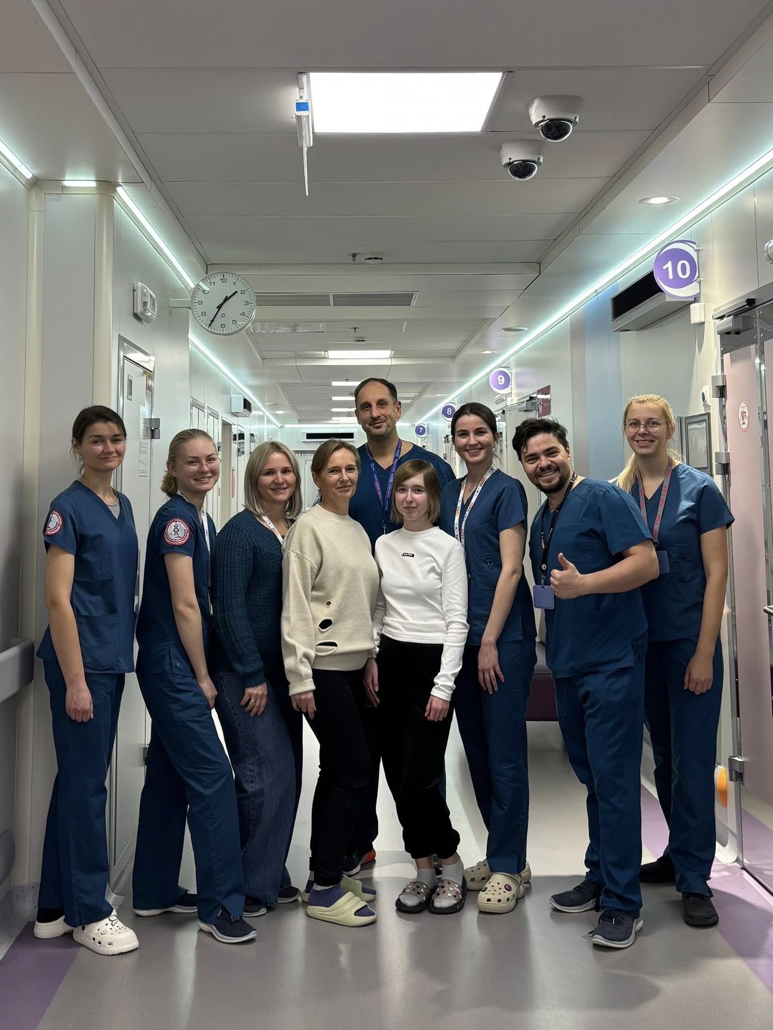 В Охматдиті врятували дитину, яка потребувала трансплантації кісткового мозку