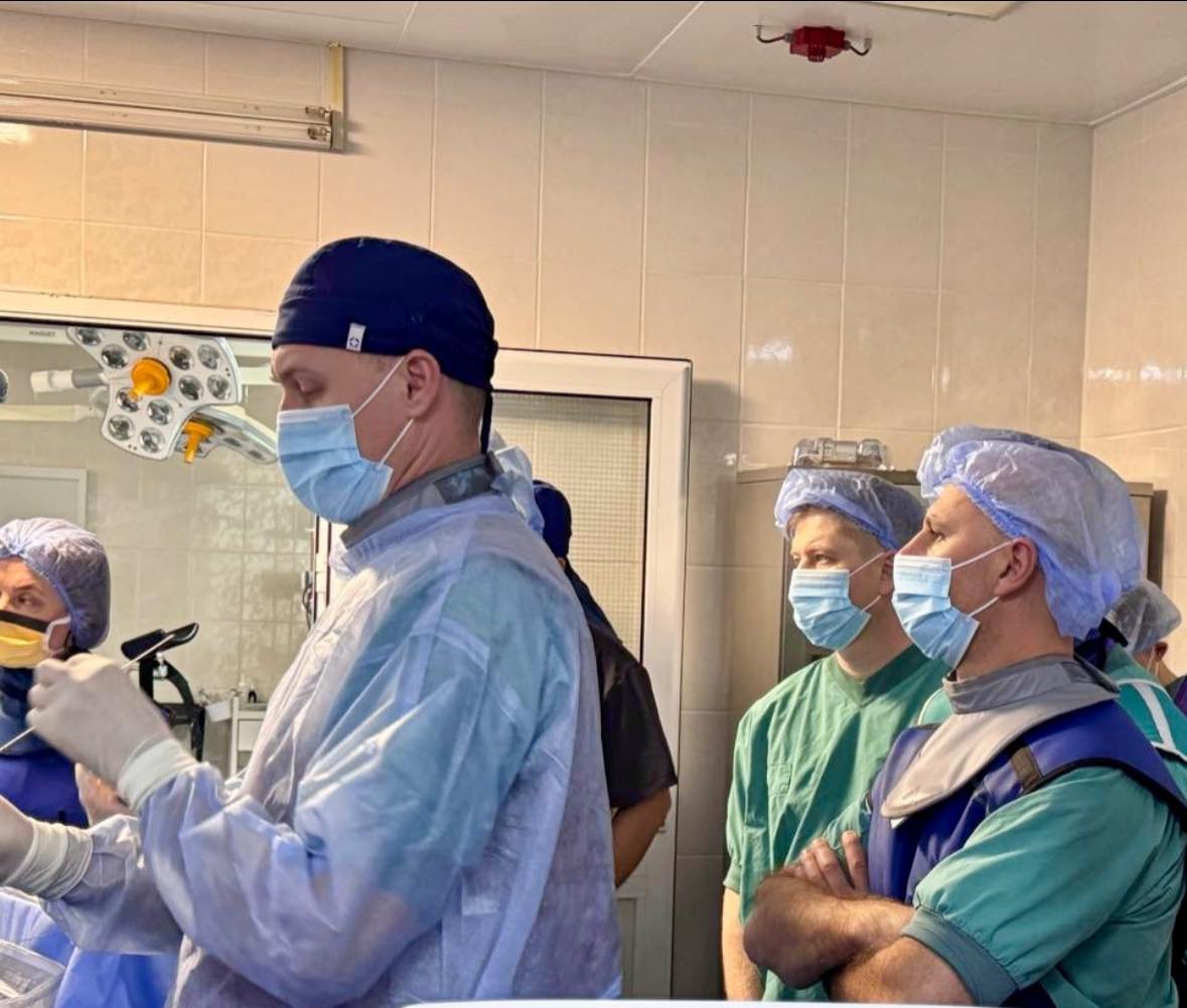 Вінницькі хірурги провели майстер-клас колегам з різних регіонів України