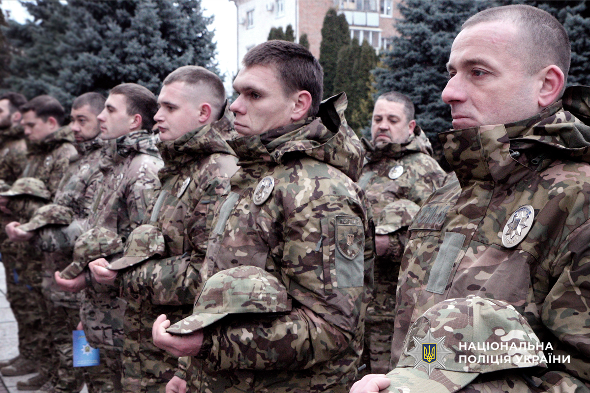 У Черкасах бійці стрілецького батальйону поліції склали Присягу на вірність українському народові - фото 4