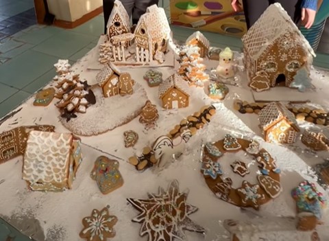 Місто з імбирного печива створили школярі ліцею на Вінниччині