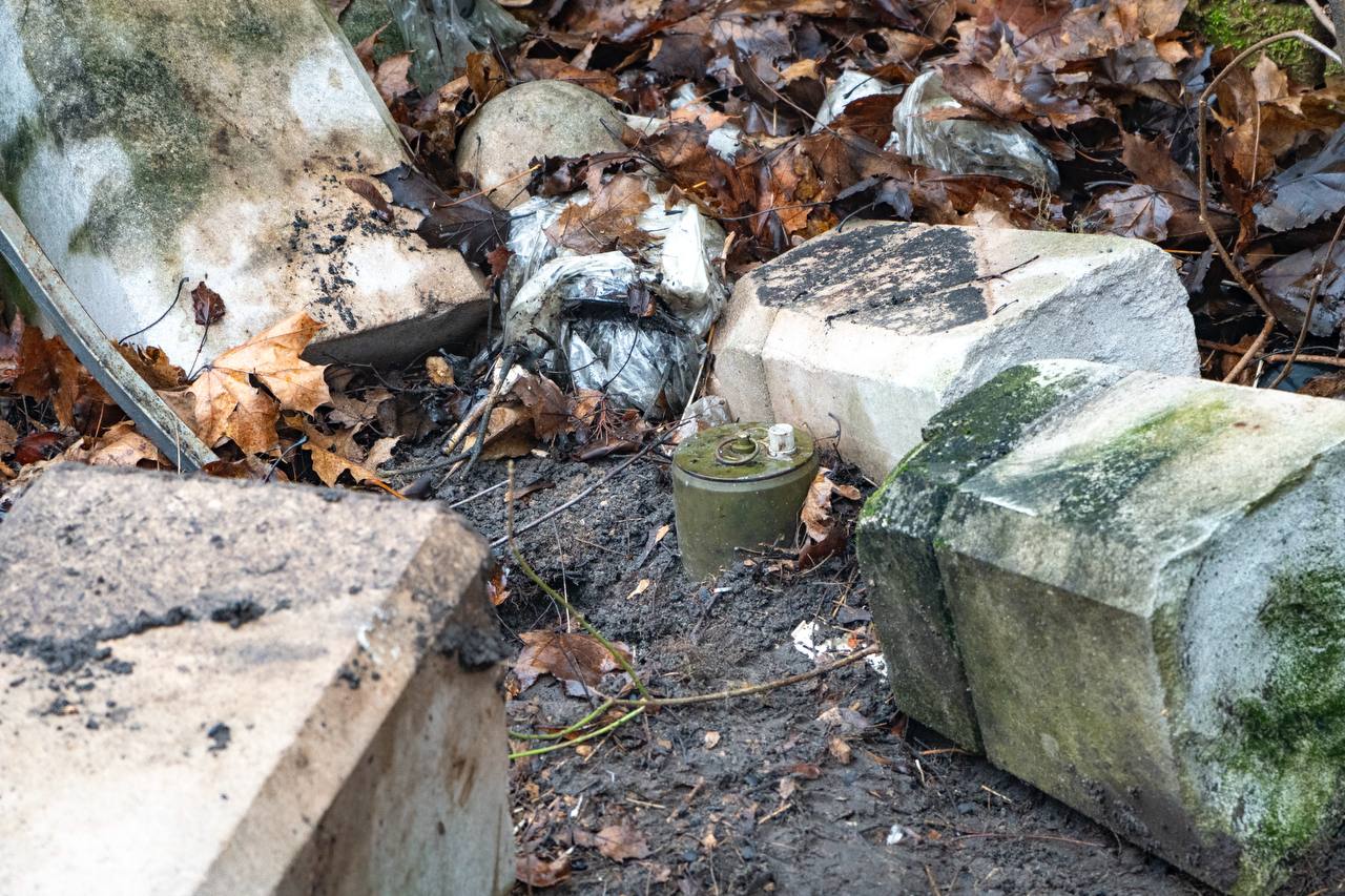 На території Бучанської міськради знайшли російську протипіхотну міну - фото 2