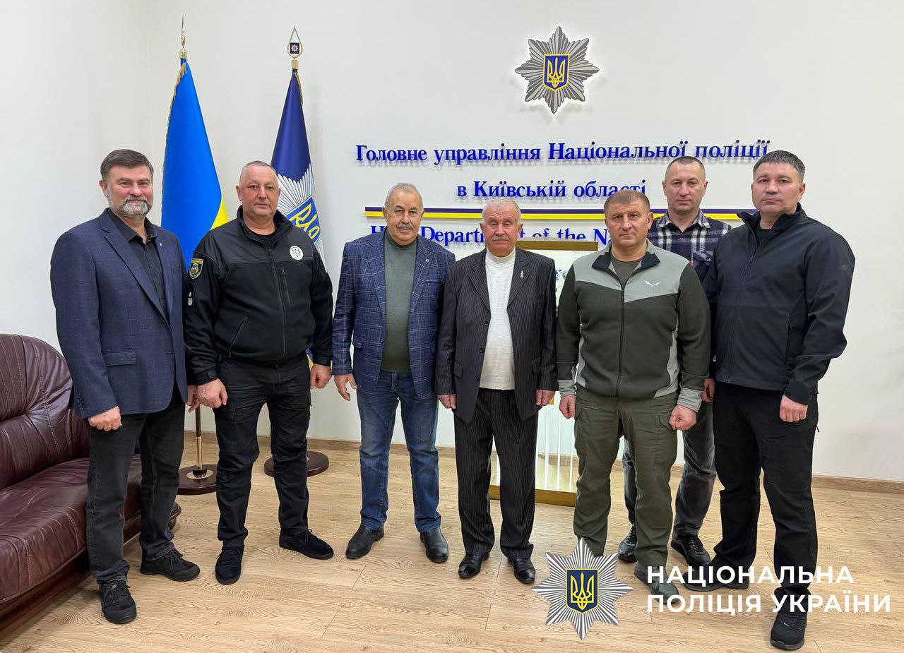 На Київщині відзначили пенсіонерів й ветеранів МВС та Національної поліції