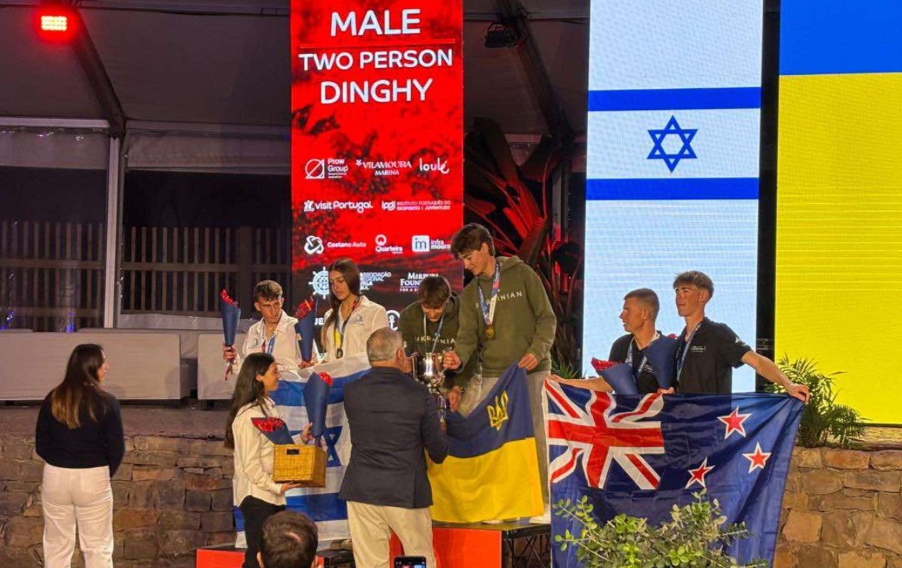 Українські яхтсмени стали чемпіонами світу з вітрильного спорту