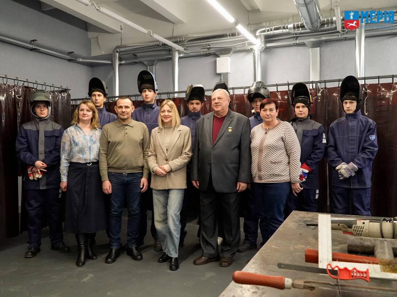 У Черкаському автодорожньому ліцеї відкрили сучасну майстерню зварювальних технологій - фото 3