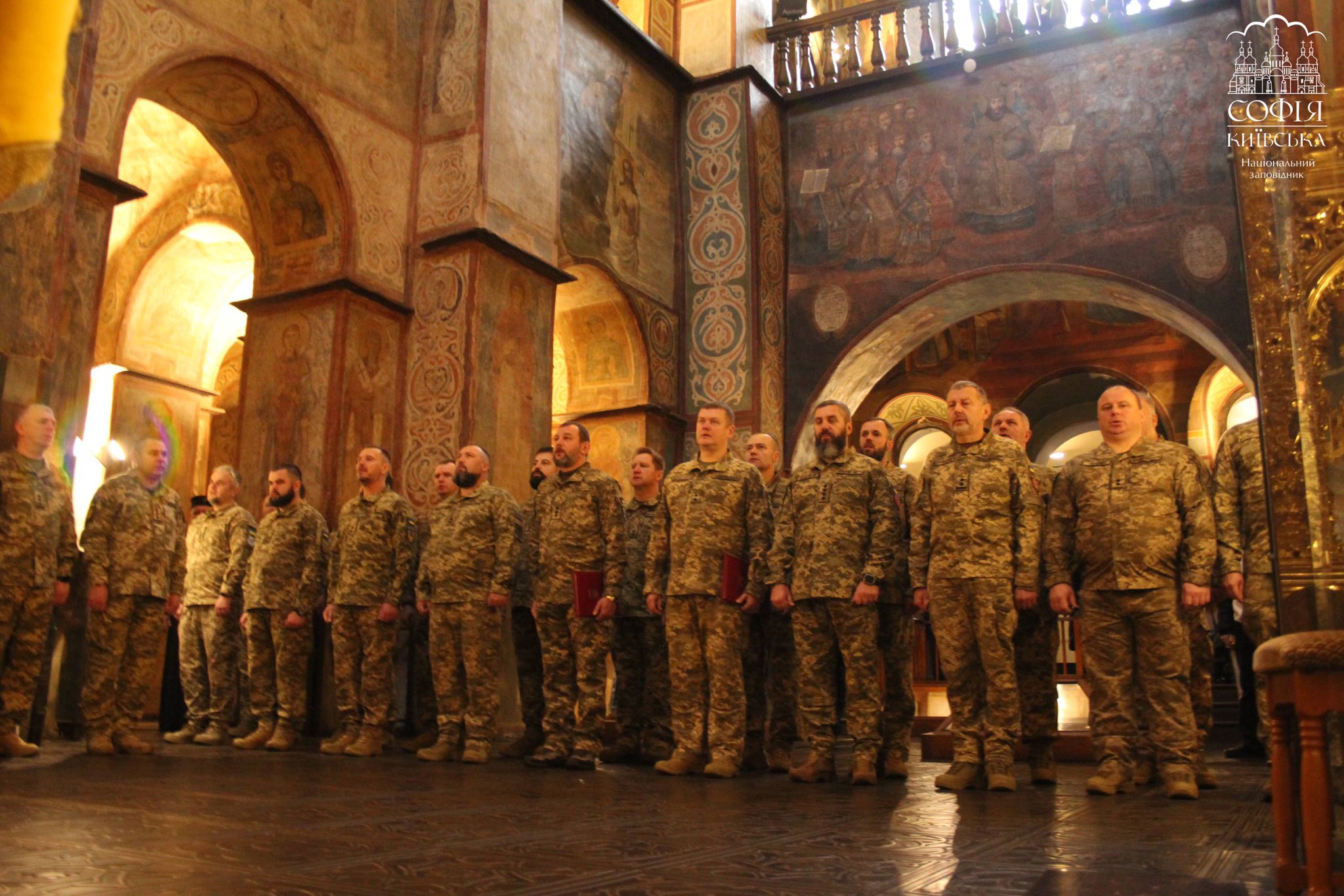У Софії Київській відбувся 12-й випуск військових капеланів ЗСУ
