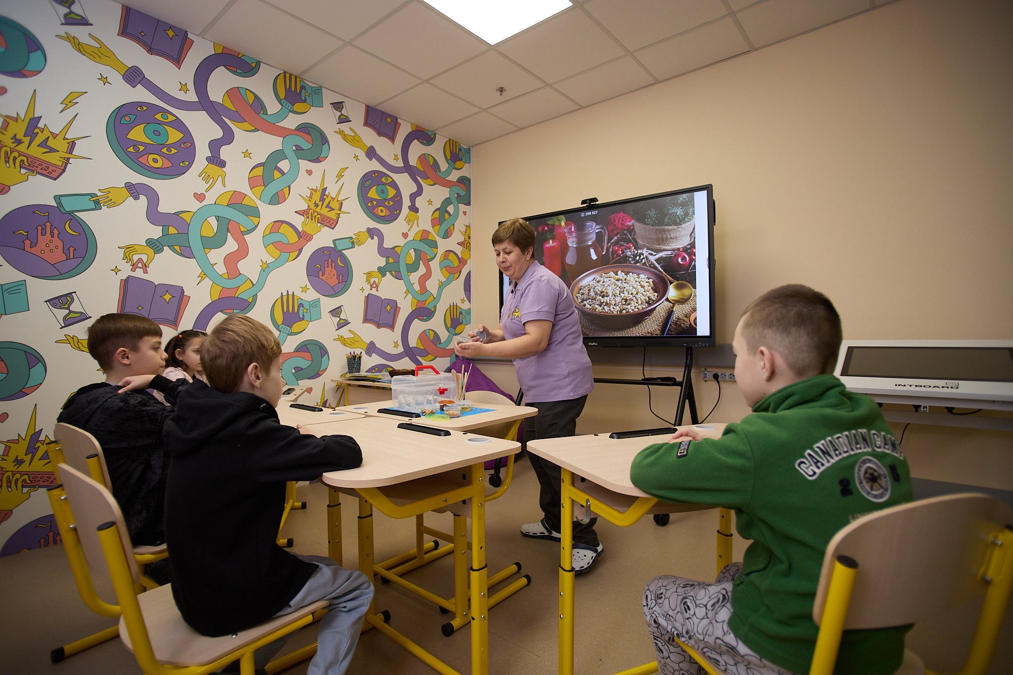 В Охматдиті після російської атаки оновили «Школу Супергероїв» - фото 5