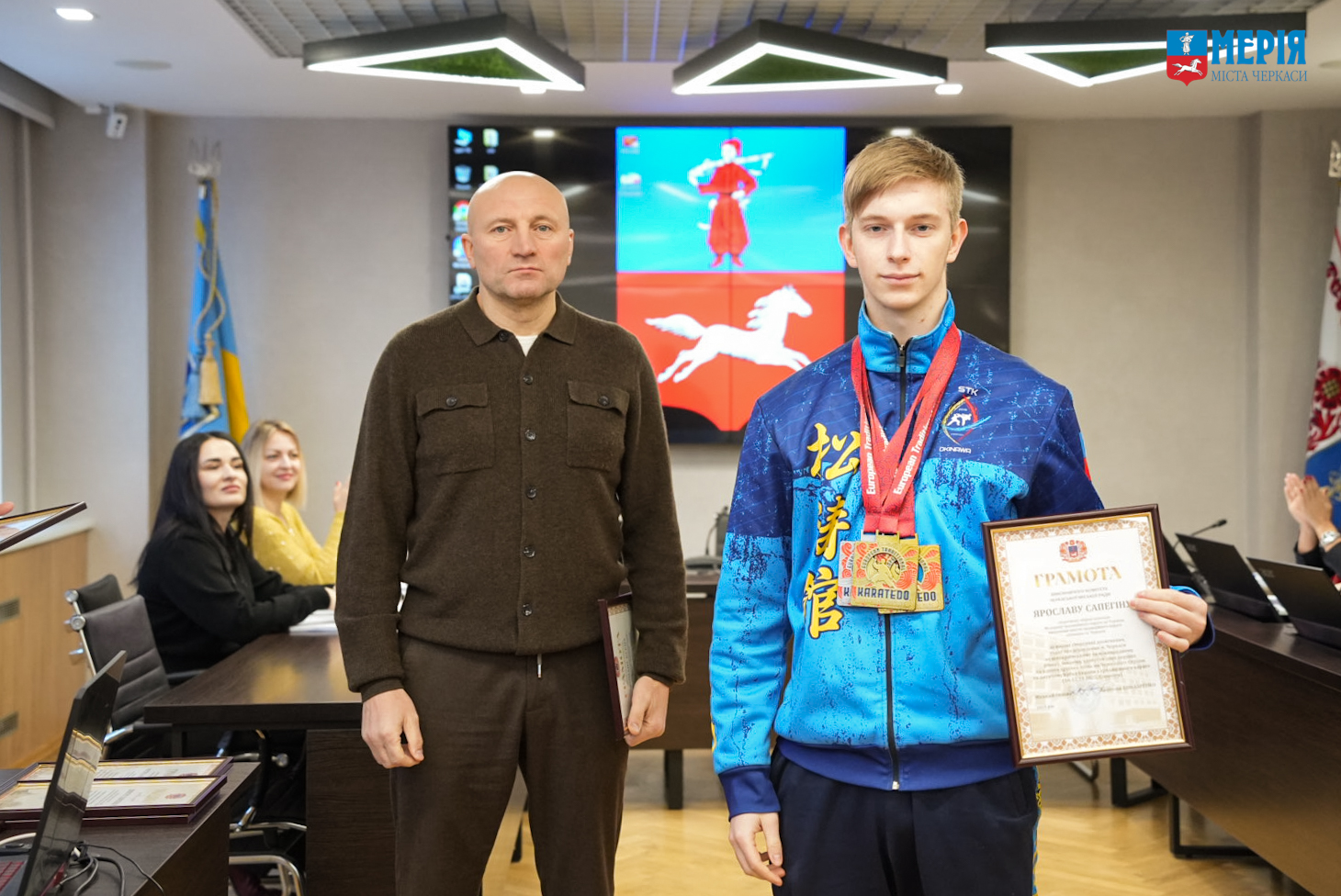 У Черкасах відзначили талановитих юних спортсменів